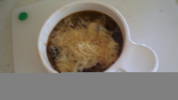 Modified Guilt-Free Onion Soup (Crockpot) from 275840. Photo by Hashman