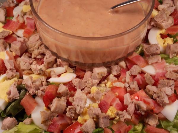 BLT Barbecue Chicken Salad. Photo by Lavender Lynn