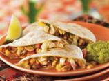 Chicken Adobo and Peanut Quesadillas
