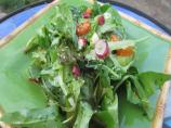 Field Greens With Red Chili Dressing. Photo by Rita~