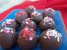 Frozen Chocolate Chip Cookie Dough Balls