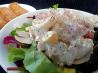 Chicken Salad With Watermelon and Peaches