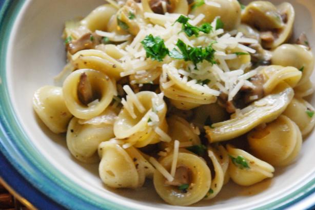Mushroom Marsala Pasta With Artichokes. Photo by sofie-a-toast
