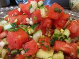 Cucumber N Watermelon Salad a Summer Delight!!!!!!!