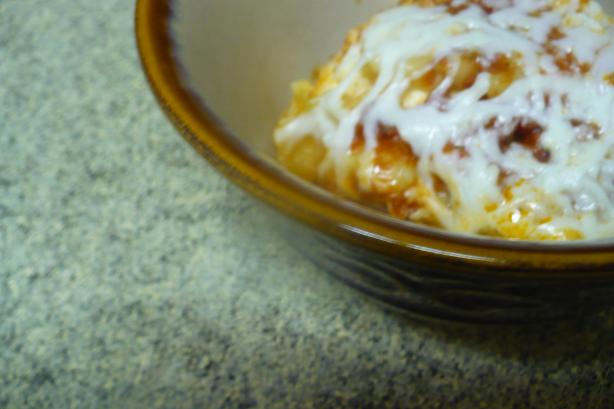 Easiest Ever Slow Cooker / Crockpot Lasagna. Photo by megs_