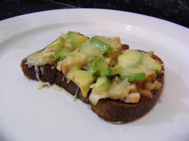 Chicken, Cheese, and Avocado on Rye. Photo by Sara 76