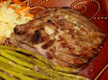 Flank Steak With Garlic Butter