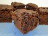 Healthy Vegan Cocoa Tofu Brownies. Recipe by Lalaloula