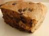 Vegan Choc Chip Blondies (Healthified). Recipe by Lalaloula