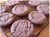 Chocolate Peanut Butter Cookies. Recipe by Shelli