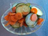 Chilean Cucumber and Carrot Salad. Photo by BakinBaby
