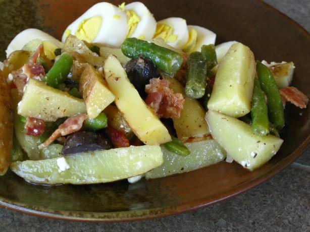 Fingerling Potato Salad With Honey-Thyme Vinaigrette. Photo by WiGal
