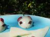 Hard-Boiled Egg Mice. Recipe by Nyteglori