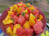 Watermelon Mango Salad. Recipe by Starrynews