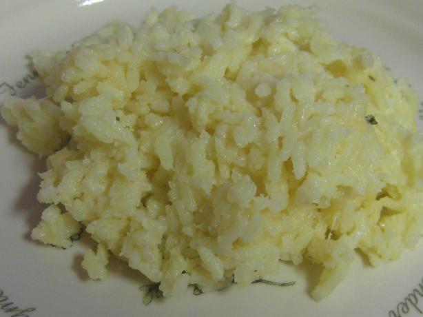 Garlic "mashed" Creamed Rice. Photo by Charlotte J