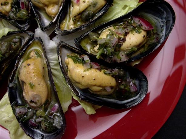 Mussels Vinaigrette. Photo by Thorsten