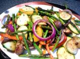 Grilled Vegetables With Green Curry Marinade