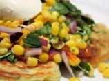 Vegetable Fritters With Corn Salsa (Can Be Gluten-Free)