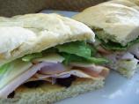 Smoked Turkey Sandwich With Cranberry Butter