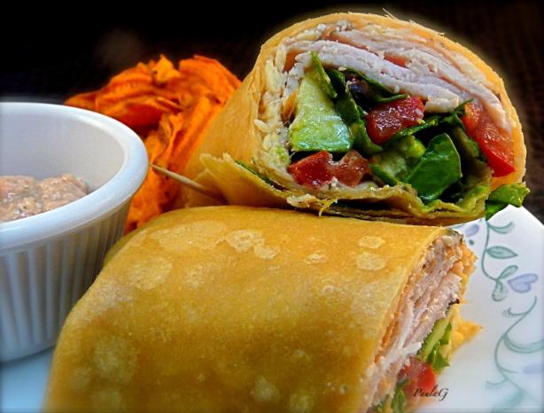 Southwestern Club Wrap. Photo by PaulaG