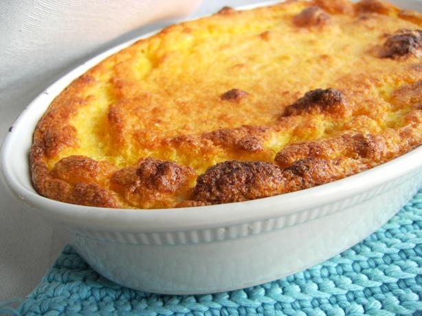 Sweet Corn Spoonbread, the Easy Way. Photo by Lalaloula