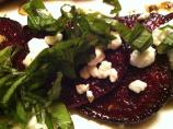 Roasted Beets With Balsamic Vinaigrette and Goat Cheese