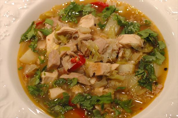 Spicy Chicken Vegetable Soup. Photo by Sackville