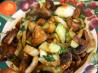 Asian Bok Choy and Mushrooms. Photo by Leggy Peggy