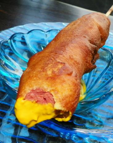 Corn Dogs. Photo by Baby Kato