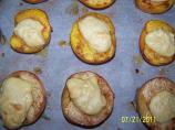Cheesecake Filled Peaches