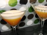 Froth Cocktail White on Yellow