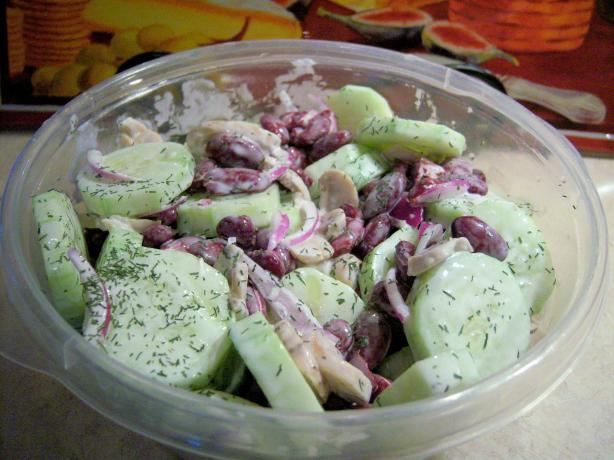 Cucumber Salad. Photo by larrys girl