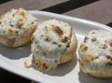 Garlicky Stuffed Mushrooms