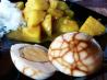Indonesian Marbled Hard Boiled Eggs or Telur Pindang