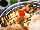 Grilled Zucchini With Caprese Salsa