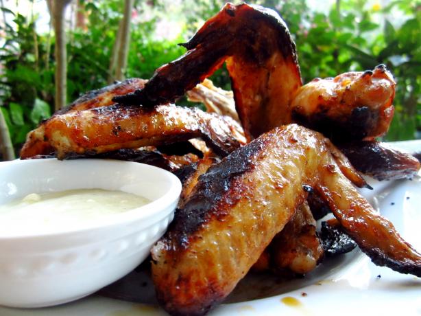 Chipotle-Sriracha Buffalo Wings. Photo by gailanng