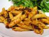 Pasta and Black Bean Salad With Roasted Red Pepper Dressing. Recipe by Starrynews