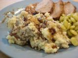Smashed Potatoes With Chives