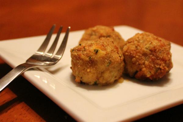 Cheesy Artichoke Chicken Balls. Photo by Miss ~V~