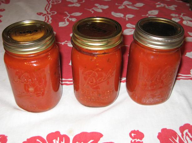 Spaghetti Sauce for Canning. Photo by Chef #516477