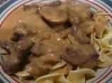 Papa D's Beef Stroganoff
