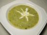 Zucchini Soup With Herbed Cream. Recipe by Nancy's Pantry