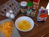 Easy Cheesy Herb Omlette. Photo by Leahferne