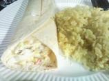 Chicken Fajita Salad Wraps