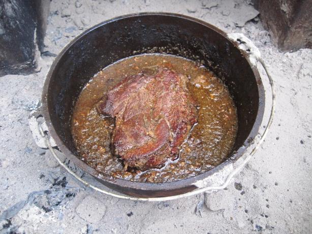 Carne En Su Jugo (Meat Cooked in It's Own Juice). Photo by EOD Blake