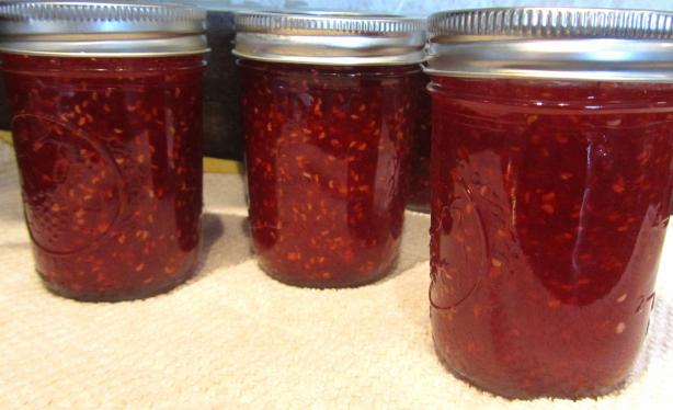 Raspberry Habanero Jam  Beware Hot Stuff!. Photo by Rita~