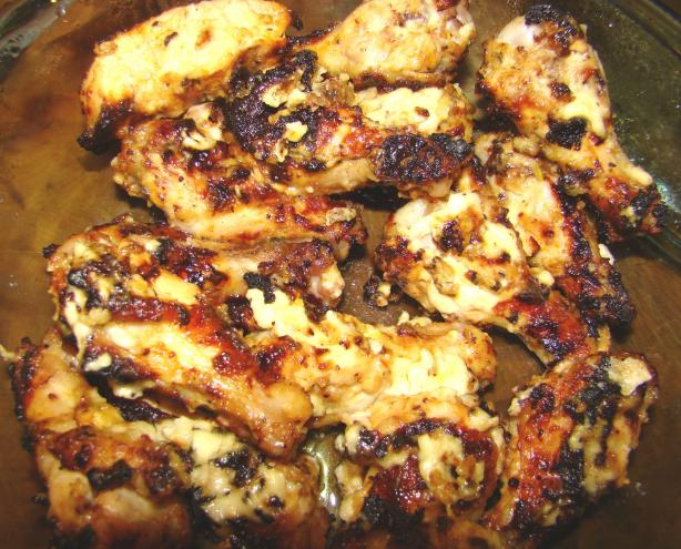 Grilled Garlic Chicken Wings. Photo by BearsFanJeff