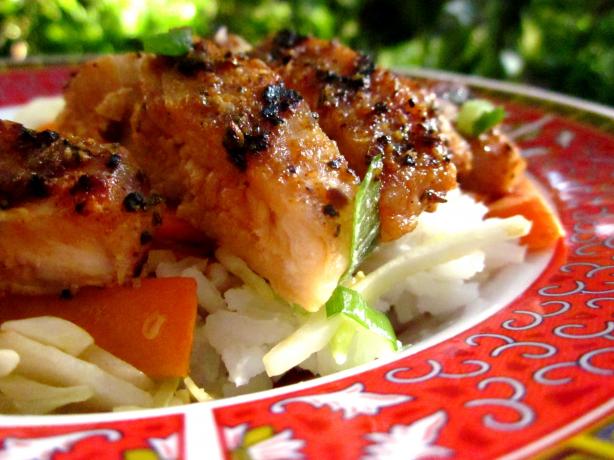 Teriyaki Chicken Rice Bowl for One. Photo by gailanng