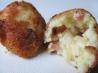 Ham and Cheese Arancini (Italian Fried Rice Balls). Recipe by under12parsecs
