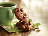 Chocolate-Mint Brownie Cookies